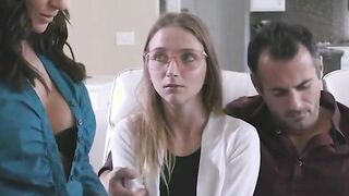 creampie foster daughter fucks her prospective parents