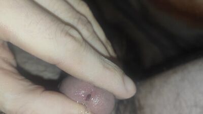 Beautiful masturbation, in bed from a young single guy.