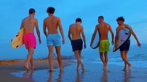Golden Hour Grind on the Beach