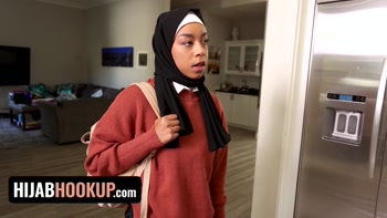 Step Uncle's Surprising Lesson for Hijab Wearing Teen (18+) Freya Kennedy