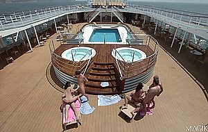 Gangbang orgy in the boat w melanie memphis