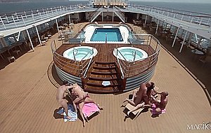 Gangbang orgy in the boat w melanie memphis