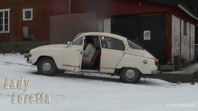 Lady Loretta Saab in Snow Part 1 HD