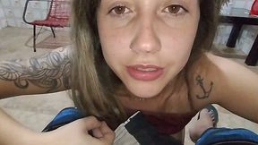 Brazilian Slut Gives the Sloppiest Blowjob You've Ever Seen