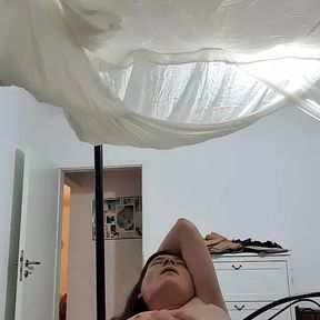 Chastity crossdresser masturbation