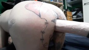 Hard Fast Anal Fucking 2ith Dildo