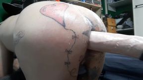 Hard Fast Anal Fucking 2ith Dildo