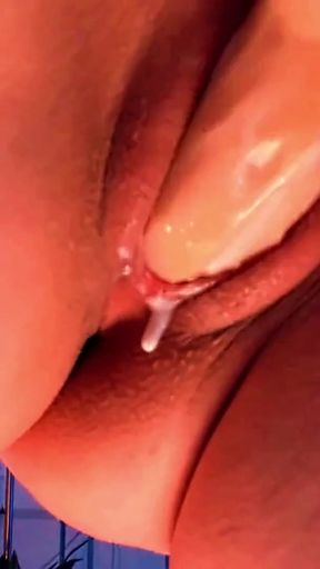An Israeli blonde will test all your fetishes while pushing a dildo into her tight pussy - Autumn Tears   Clip 3
