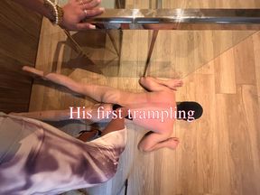 His first trampling