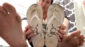Sneaky Dirty Feet Tease