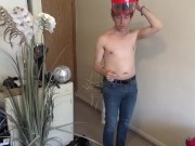 Maolo The Firefighter Saves The Day Naked & Hard!