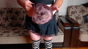 Stunning Crossdresser Moving Sensually With Beautiful Curves