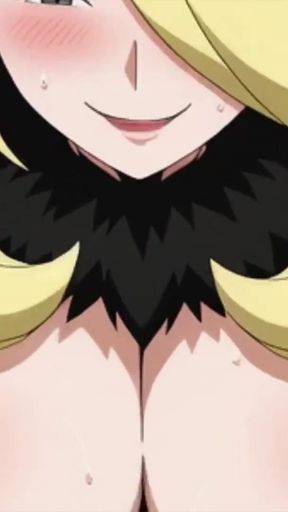 Emotional moment from "Pokemon Cynthia Hen"