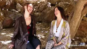 Blind Date Gets Wild When Two Curious Girls Can't Keep Their Fucking Hands Off Each Other