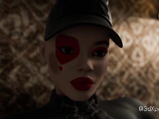 Busted hiding in a road motel! Shemale hentai Taryn takes me hard in the wasteland