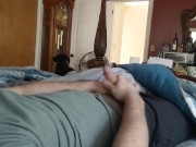 Jerk Off While Straight Workers in Next Room