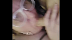 Candid Mommy sucks dick like a pro