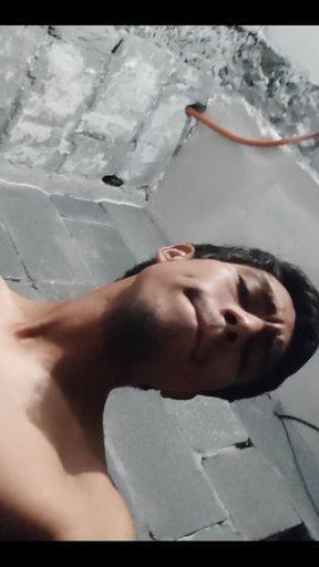 Cum in the Bathroom
