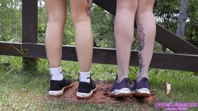 NIKA and PENELOPE - We want to see your dirty and filthy tongue! (HD)