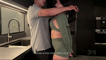 I help a girl with her new kitchen and end up fucking her | Danner Mendez &amp_ Iris Rodriguez