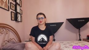 Pee Desperation on pillow in bed version 2
