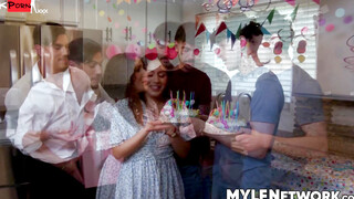"Anal Birthday Gift - Step-Mother's Ass Fucked by Her New Boyfriend"