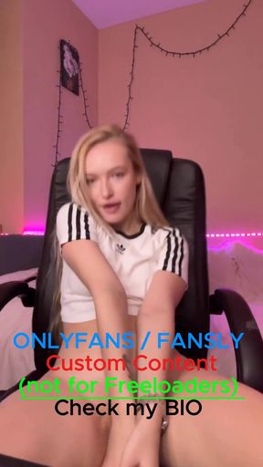 Curious couple explores sexting during webcam chat