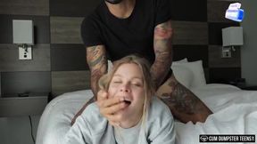 Incredible Reactions: Watch This Blonde Experience Mind-Blowing Pleasure!