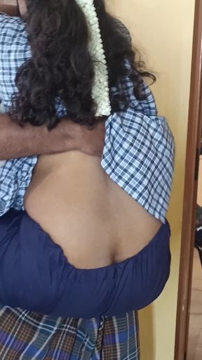 South Indian school student uniform viral video   Clip 1