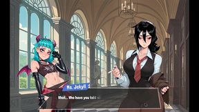 femboy futa house [futanari hentai game ] ep.3 caught my roomates anal fuck in the bathroom !