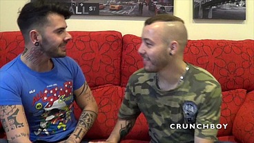 DAMIAN fucked by sexy boy with tatoos