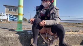 No.123 Noon Tacky Panty Flash Walk Part 2