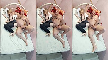 QUANDO A NOVINHA ACORDOU O COROA JA ESTAVA DE PAU DURO MUINTO SEXO