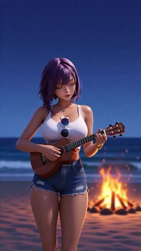 Towa's Naughty Beach Day: Sun-drenched Curves to Sensual Soak the Reveal You Crave