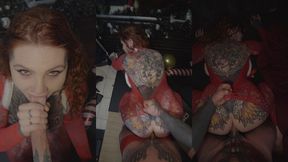 happy wildd kinkmas day 3 fishnet ruined all holes filled anal creampie