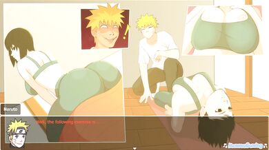 Living With Tsunade 0.44 [14] Tsunade X Shizune Sexy ""Yoga"" Class