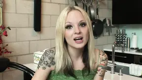 A big black cock in the ass for a sexy blonde milf