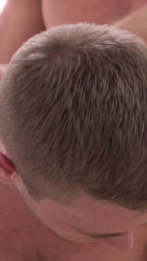 Obedient Mormon follower goes down on his knees for elder   Clip 1