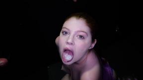 ”That's it Eve, now swallow it!”