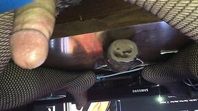 BBC Sissy slut cum training Sisters Victoria Secret Fishnet
