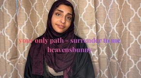Your Only Path - by Hijabi Goddess Bunny MNWO