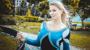 ”Sexy Cougar gives a blowjob & is ravaged hard”