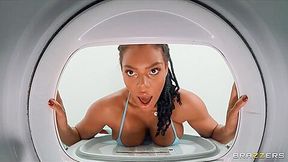 Ebony Appetizing Darling Halle Hayes Hot Porn Video