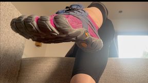 A CBT and Shoejob Experience in Vibram Five Fingers Sneakers - Cocktrampling, CBT and Sneakerfetish with Tramplegirl - multi - 4k