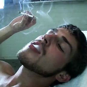 Hot Dude Give His Smoking Buddy A Hard Ass Fuck