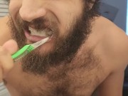 Brushing my teeth naked - 10/10/2022