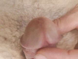 One finger frenulum pleasure