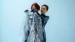 Girl In Rubber - Bagged - Breath Play
