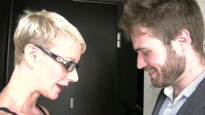 Straight Dude Fucked by Blonde Cougar with Strapon 5804 2