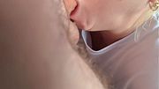 Amateur Russian Blonde Milf Blowjob Compilation - Cum in Mouth